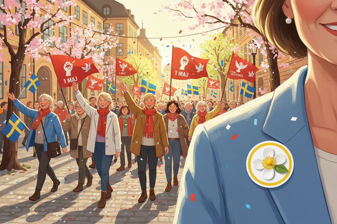 Fête du Travail en Suède & Majblomman – Tradition du Muguet le 1er Mai