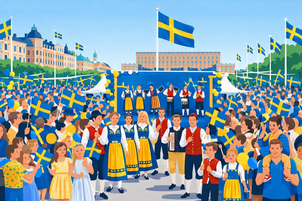 La Fête nationale suédoise : histoire, traditions et identité d’un pays