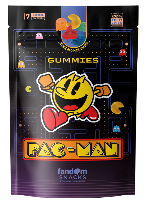 Pac-Man Multifruit – Bonbons Gélifiés aux Fruits 125g