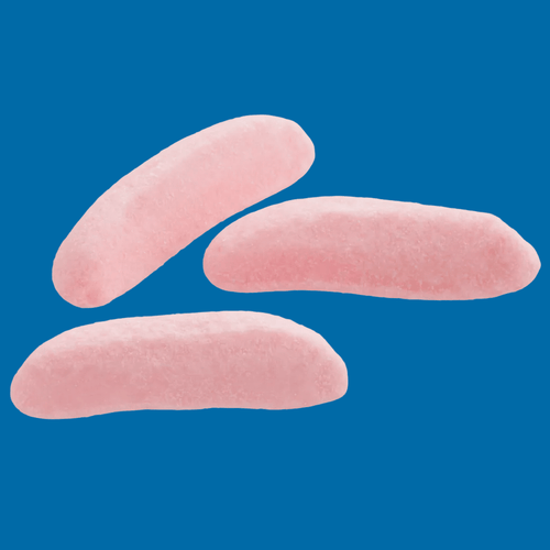 Aroma Sur Jordgubbsbanan – Bonbons Suédois Gélifiés Fraise Banane Acidulés - Goudisse - 