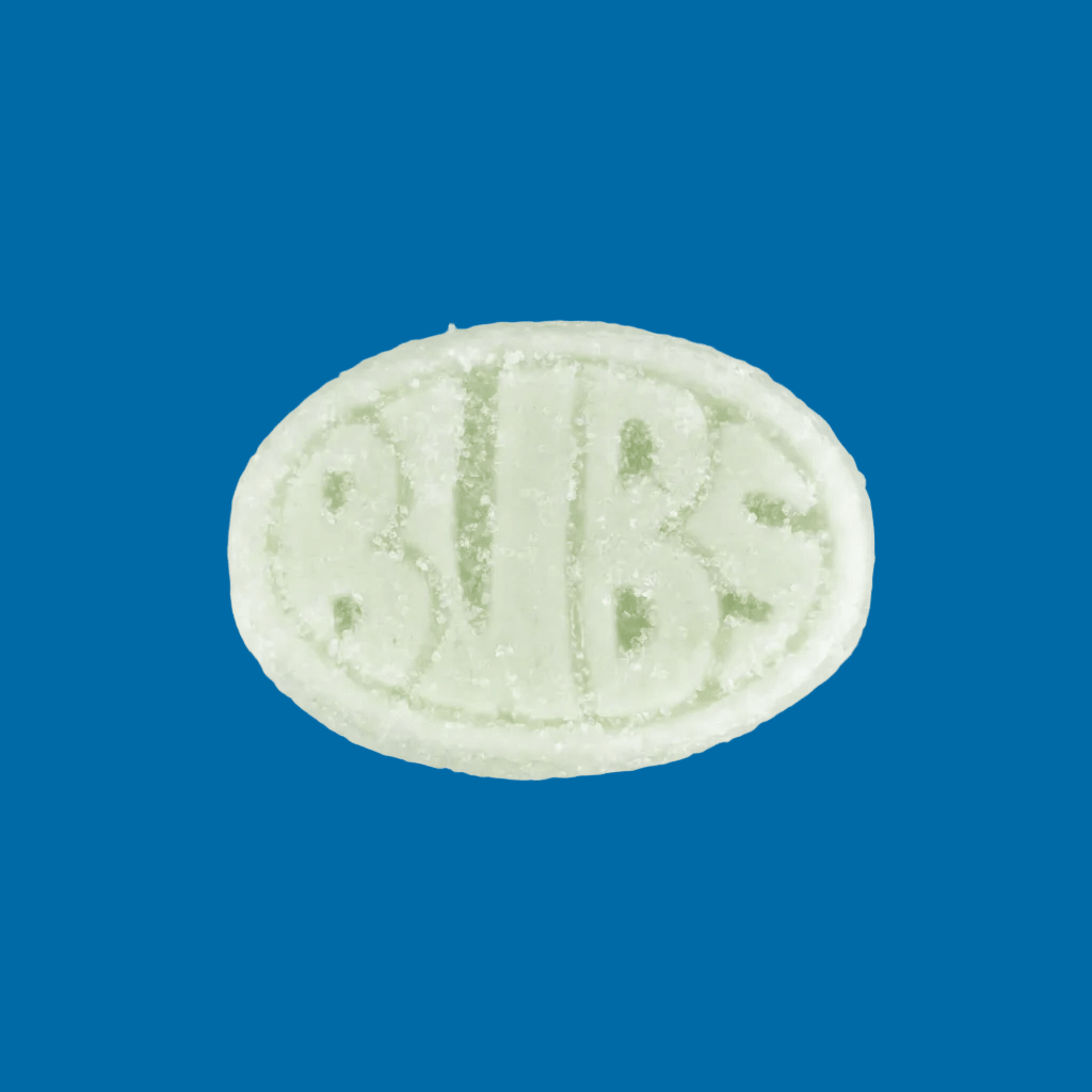 BUBS Fruity Pear Ovals – Bonbons Suédois Poire Acidulée Végans - Goudisse - 