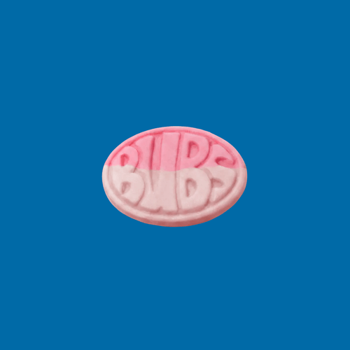 BUBS Wild Berry Pomegranate Ovals – Bonbons Suédois Fruits Rouges Grenade Végans - Goudisse - 