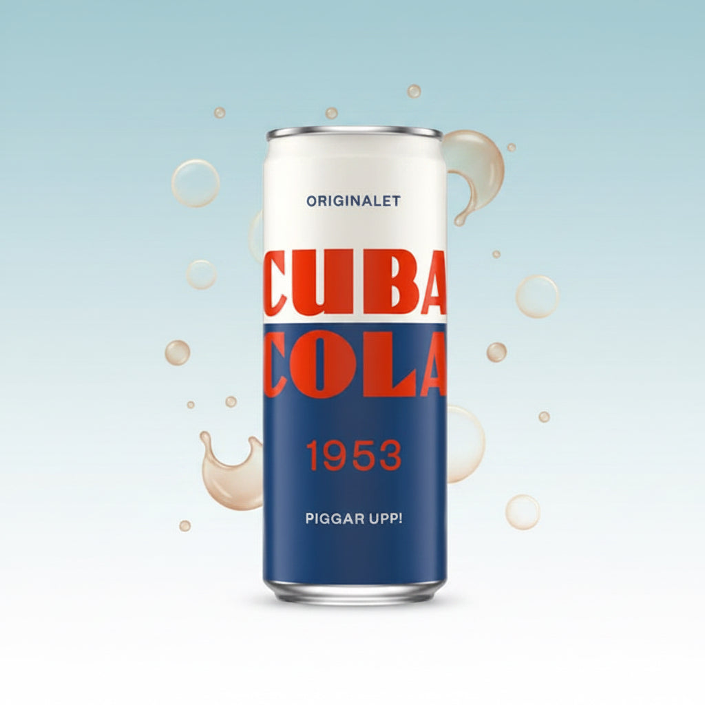 Cuba Cola® 33cl – Cola Suédois Rétro Authentique