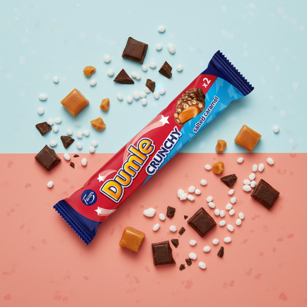 dumle crunchy caramel beurre salé