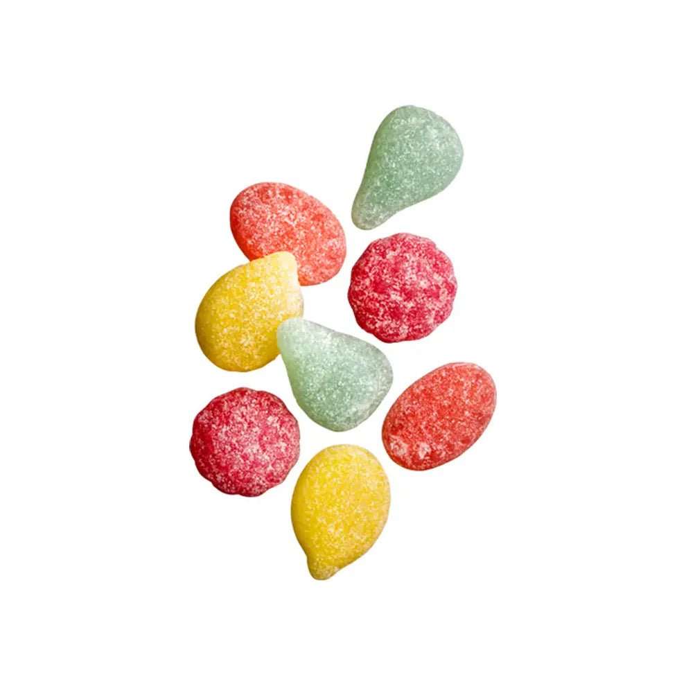Fazer Tutti Frutti Sour – Bonbons Acidulés Fruités Végans - Goudisse - 