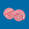 Grahns Hallontwins Sour-ish – Bonbons Gélifiés Framboise Légèrement Acidulés Suédois - Goudisse - 