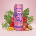 HealthyCo Soda Pop Tropical 33cl – Boisson Pétillante Sans Sucre Saveur Tropicale & Prébiotiques - Goudisse - 7350021426567