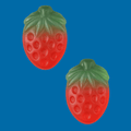 Jordgubb Sockerfri – Fraises Gélifiées Sans Sucre - Goudisse - 