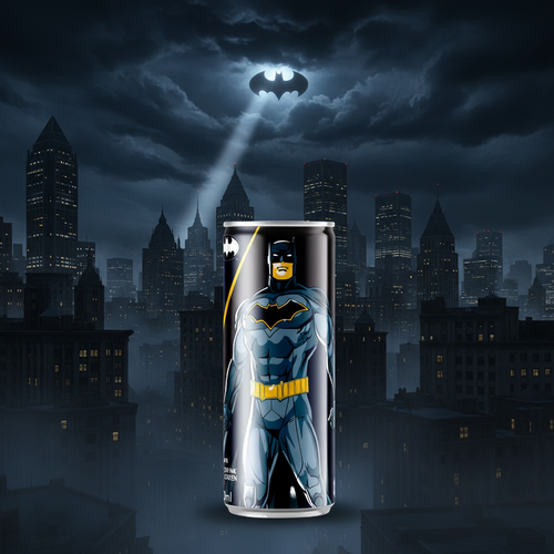 🦇 Batman Drink Sour Green Apple — Boisson gazeuse 25 cl