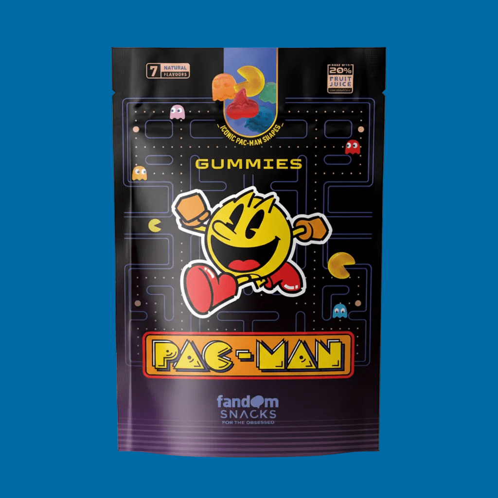Pac-Man Multifruit – Bonbons Gélifiés aux Fruits 125g - Goudisse - 