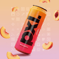 PXL High Score 50cl – Energy Drink Sans Sucre Pêche & Nectarine 200mg Caféine - Goudisse - 7350162600086