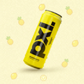 PXL Speed Run 50cl – Energy Drink Sans Sucre Ananas & Citron 200mg Caféine - Goudisse - 