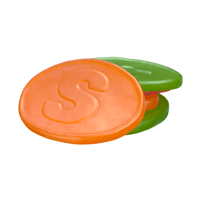 S-Märke Frukt – Bonbons Suédois Fruités - Goudisse - 