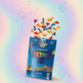 TETRIS™ Gummies 125g – Bonbons Gélifiés Fruités Officiels 4 Saveurs Vitamines C & E - Goudisse - 