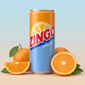 Zingo Orange 33cl – Soda Suédois Pétillant À L'Orange Depuis 1953 - Goudisse - 7310074009308